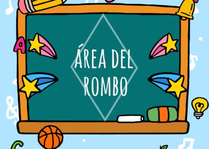 Fórmula Área Del Rombo