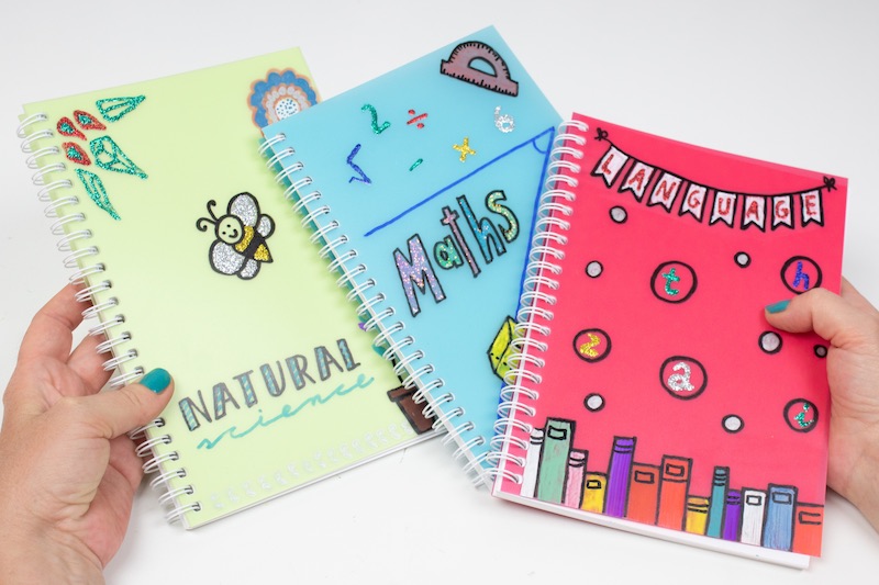 Decora tus libretas para la Vuelta al Cole - Pequeocio