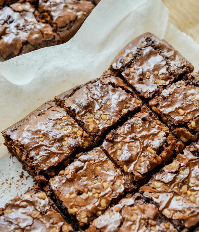 Receta De Brownies De Chocolate