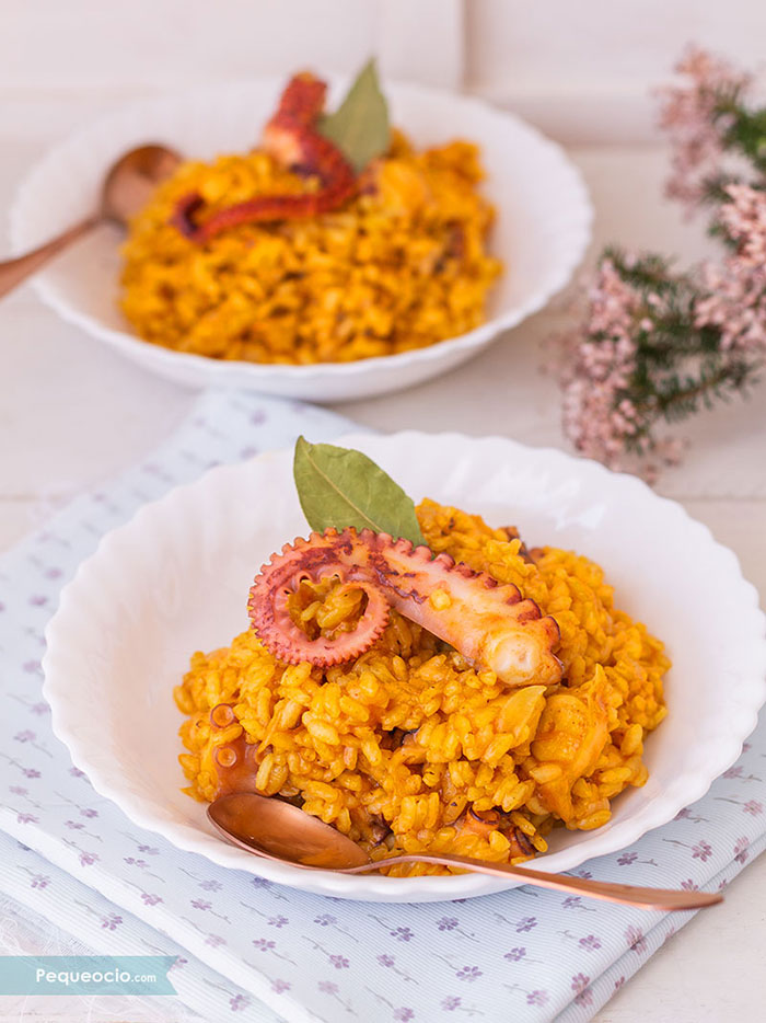 Arroz Con Pulpo Receta