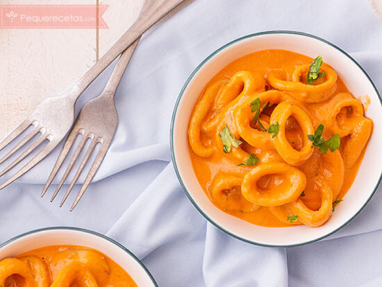 calamares en salsa americana