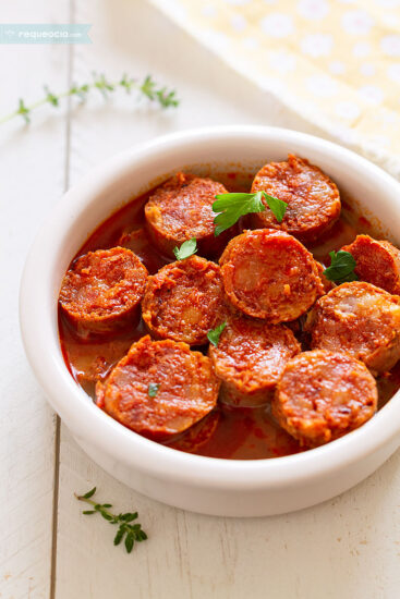 chorizo a la sidra