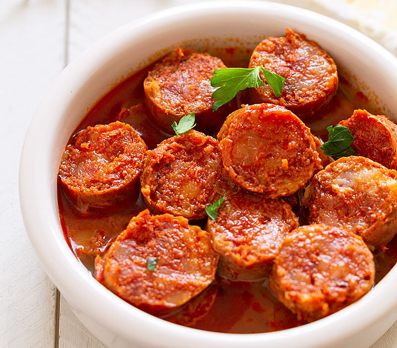 chorizo a la sidra