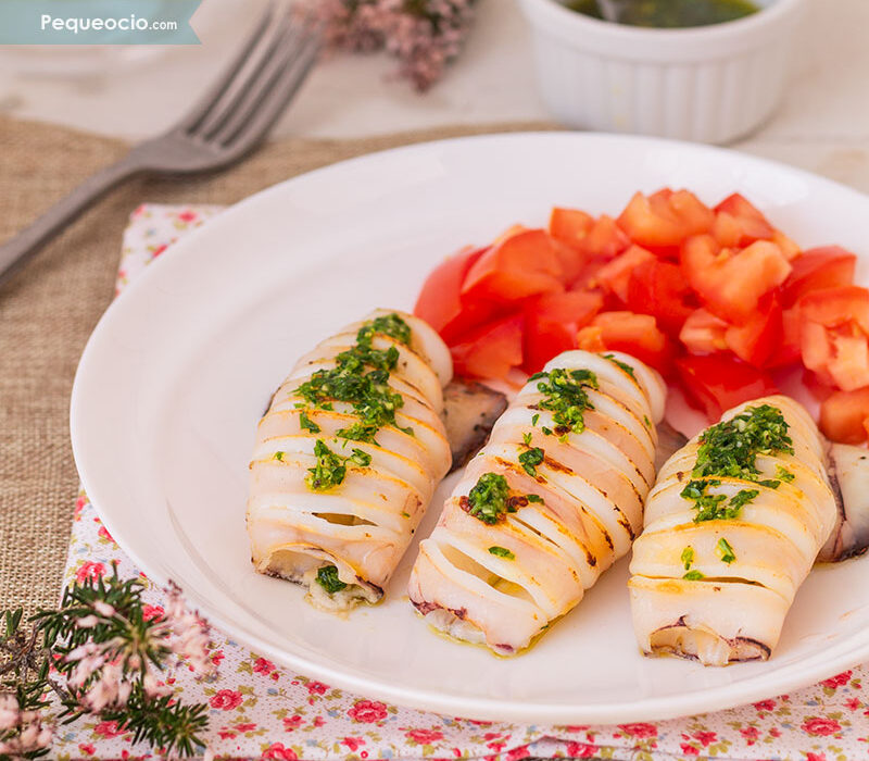 cómo hacer calamares a la plancha