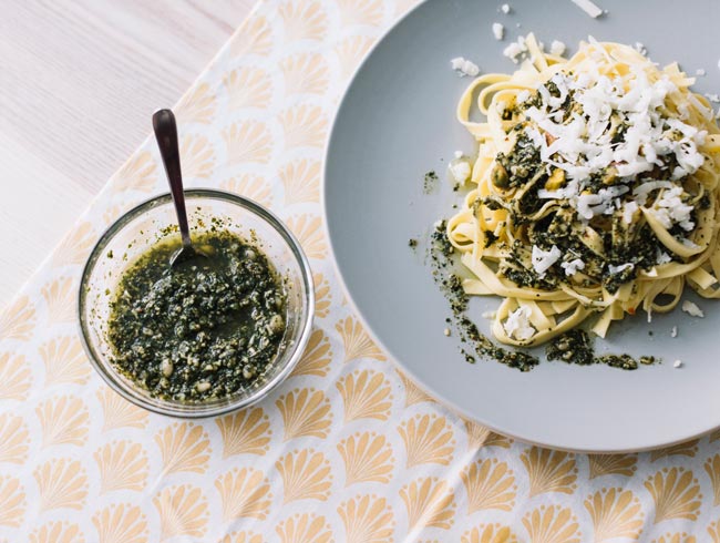 pesto casero