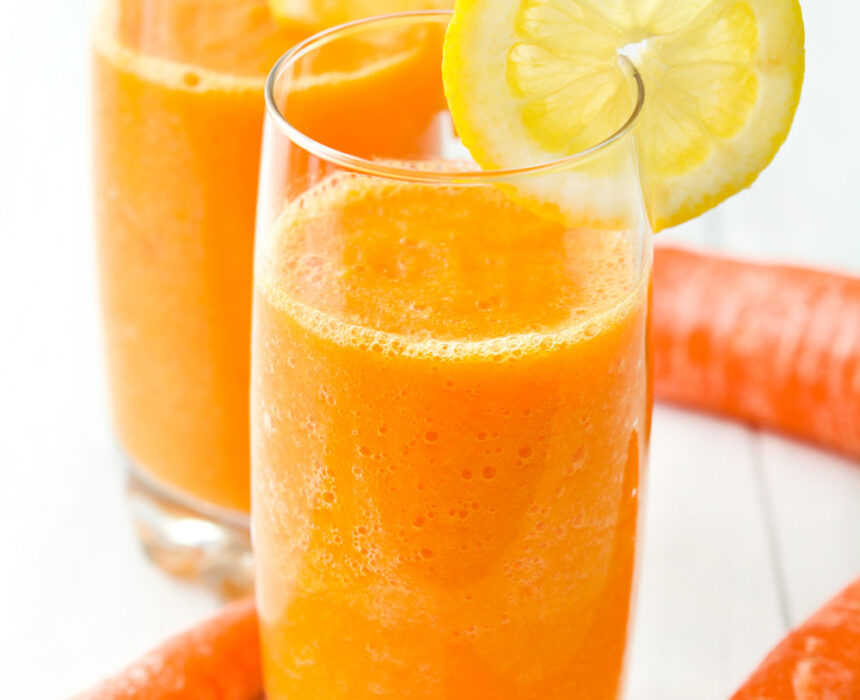 como hacer zumo de zanahoria