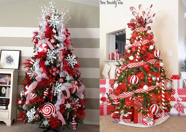 cómo adornar el árbol de Navidad