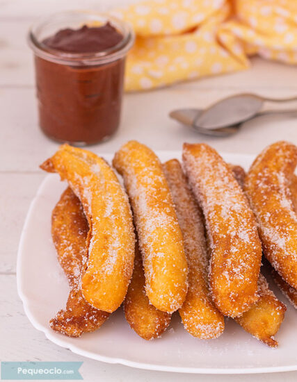 como hacer churros, receta