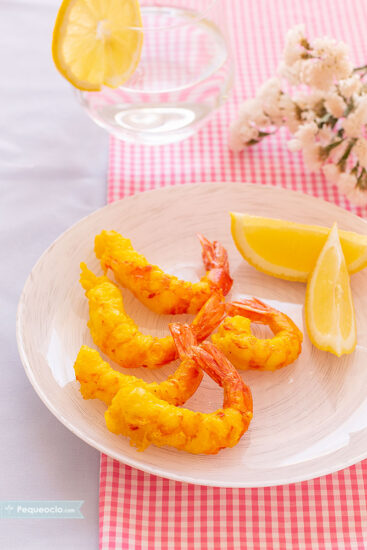 como hacer gambas a la gabardina