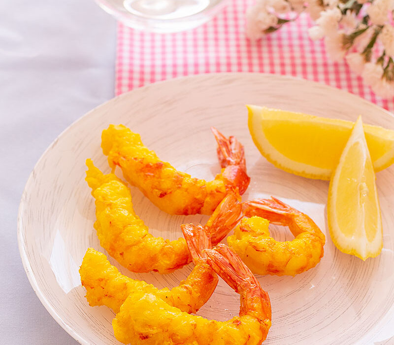 como hacer gambas a la gabardina