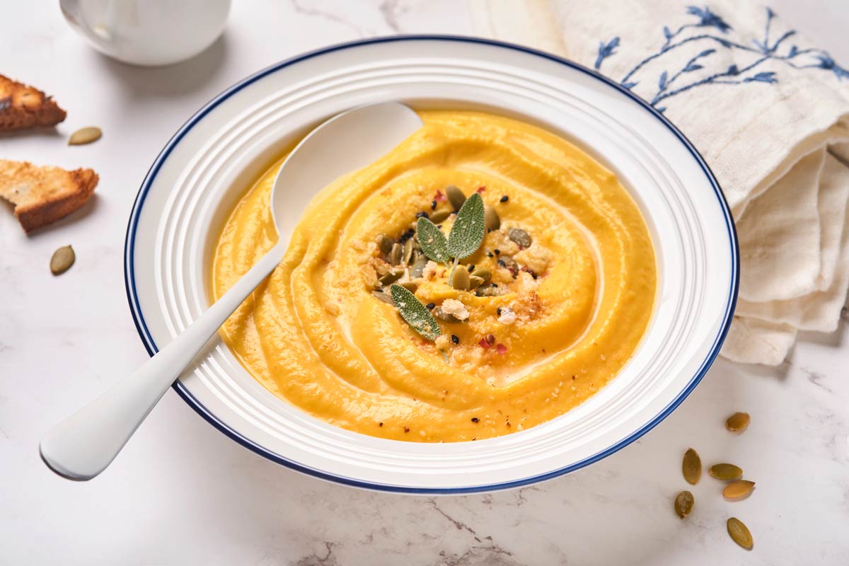 crema de calabaza thermomix receta