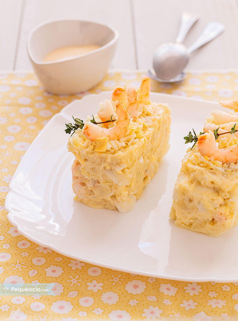 Ensaladilla Gambas