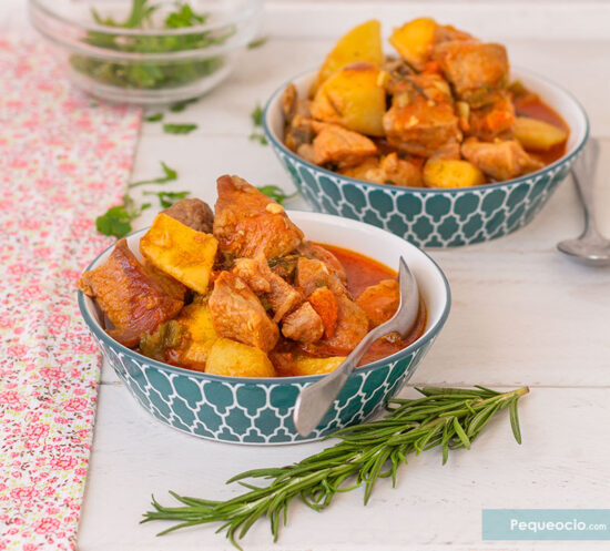 estofado de cerdo, receta