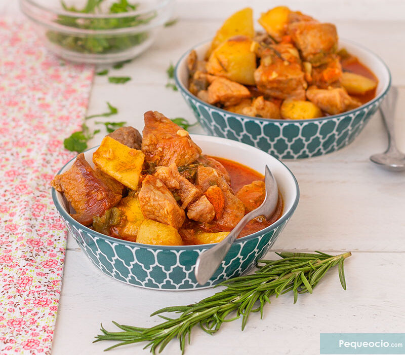 estofado de cerdo, receta