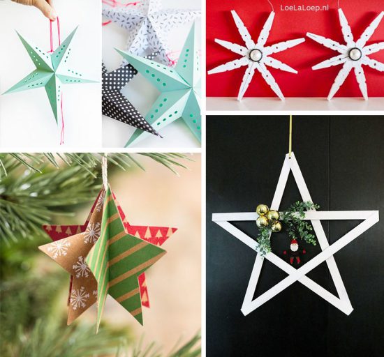 estrellas de navidad manualidades