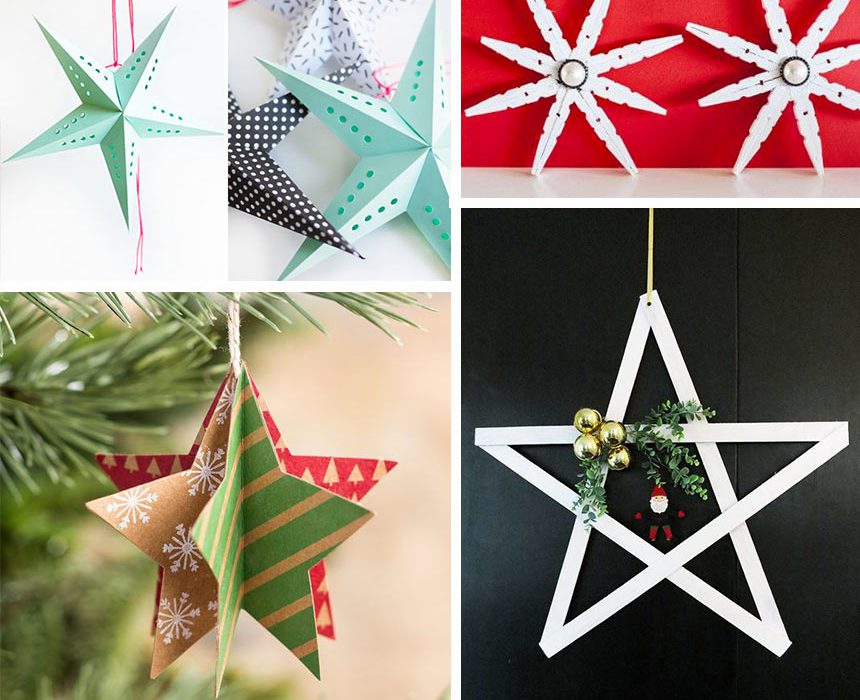 estrellas de navidad manualidades