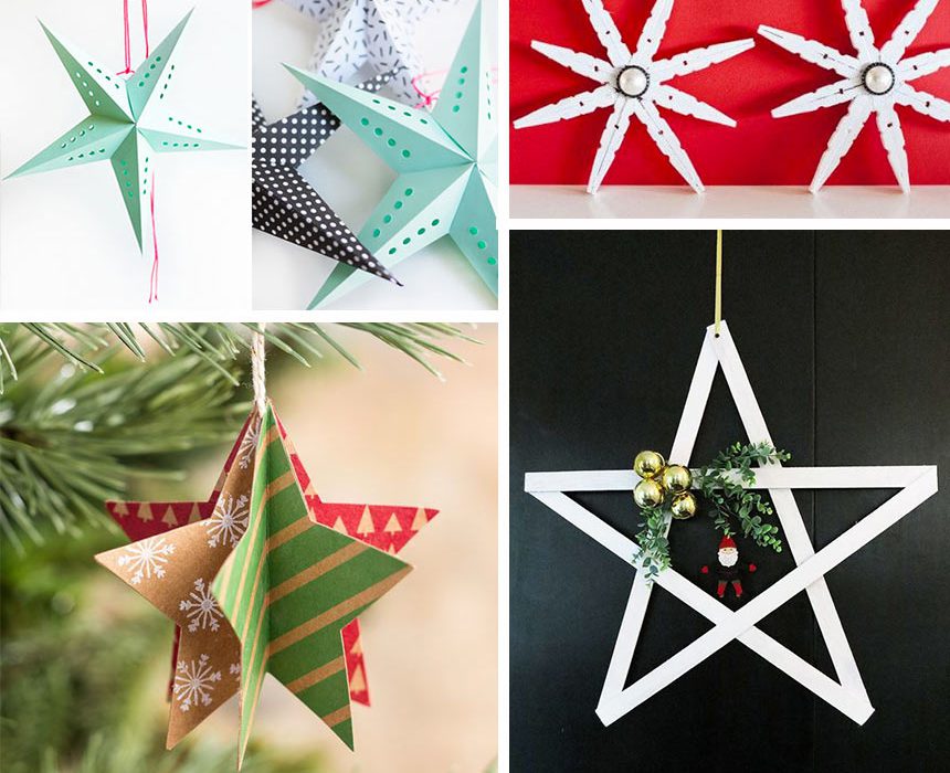 Estrellas De Navidad Manualidades