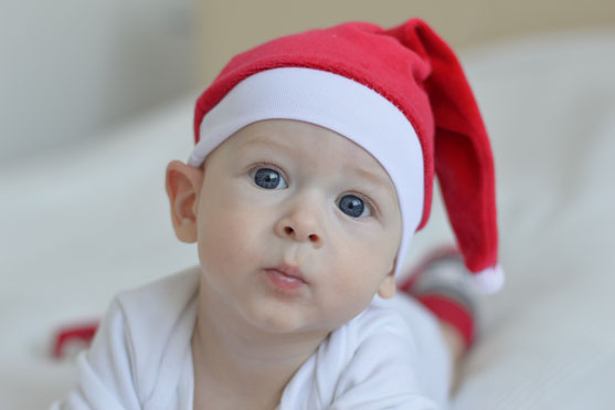 Fotos De Bebés Navidad