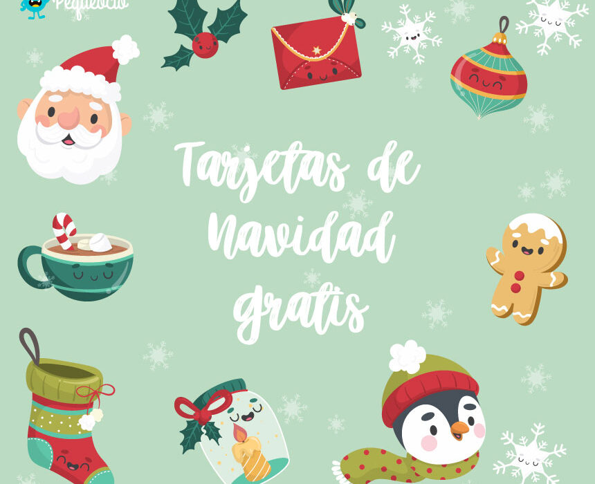 Tarjetas Para Imprimir De Navidad