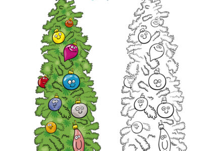 Dibujos De Árboles De Navidad Para Imprimir