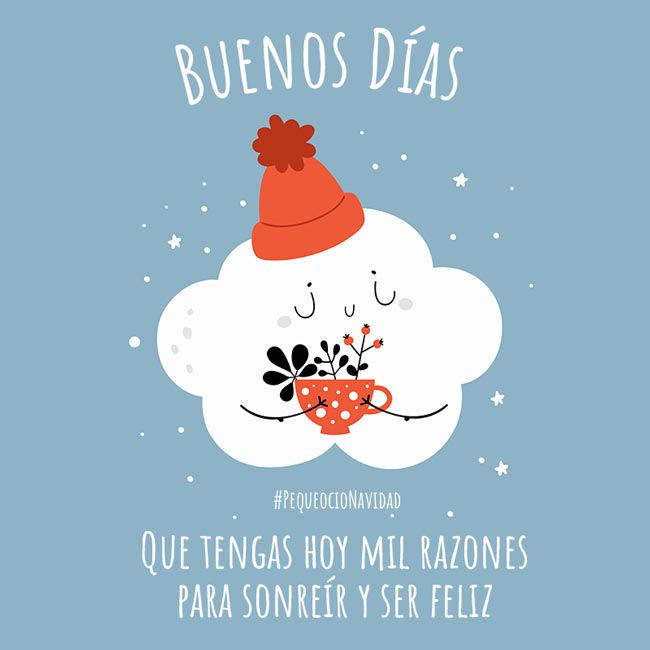 BUENOS DÍAS NAVIDEÑOS (cómo felicitar la Navidad dando los buenos días) -  Pequeocio