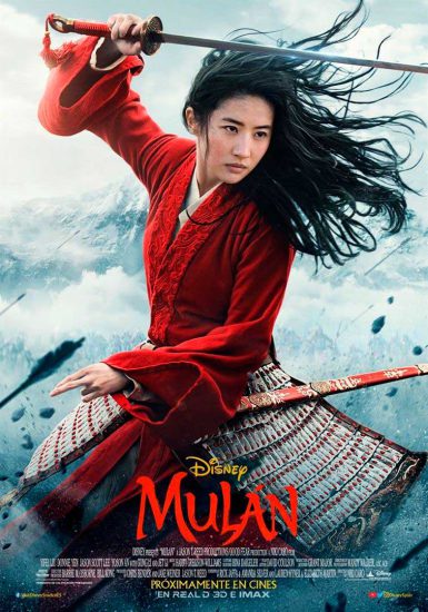 Mulan pelicula infantil 2020