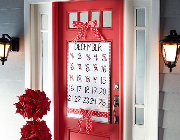 puertas navideñas decoradas
