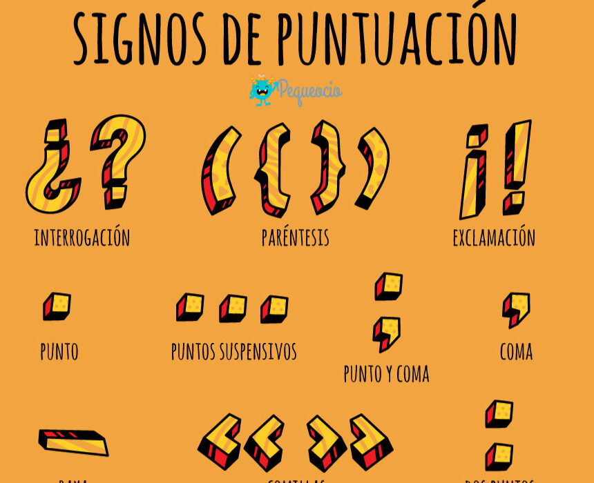 Signos de puntuación: ¿Qué son y cómo se utilizan? - Pequeocio