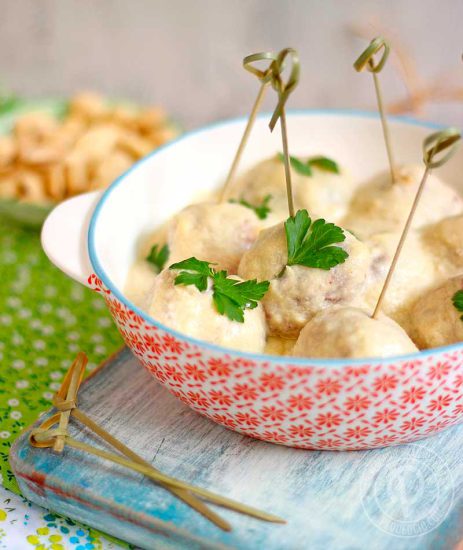 Receta de albóndigas en salsa