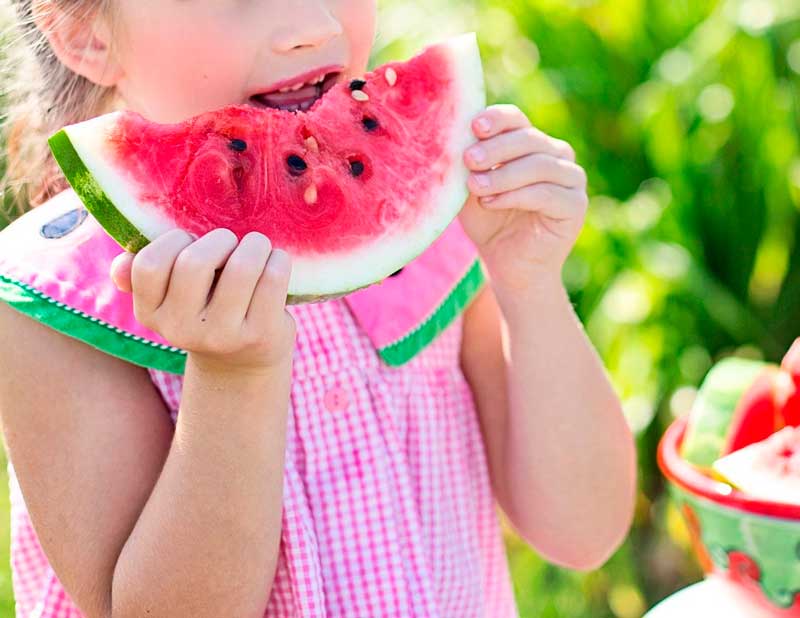 alimentación sana para niños