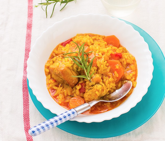 Arroz Caldoso Con Pollo