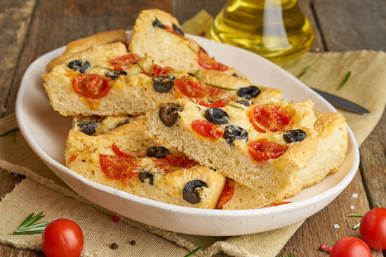 Receta focaccia italiana