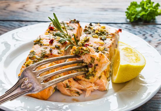 Receta salmón al horno