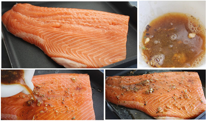 Salmon Receta Horno