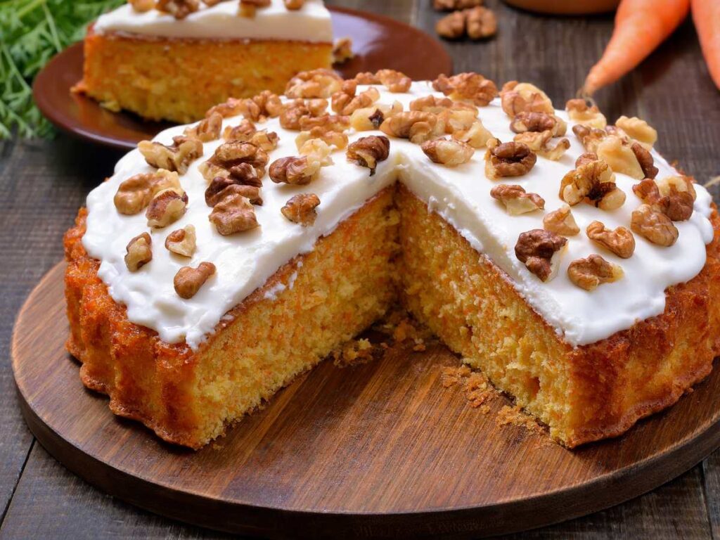 Receta de bizcocho de zanahoria