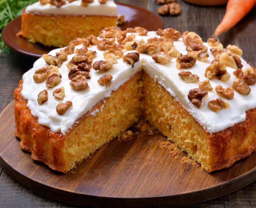 Receta de bizcocho de zanahoria