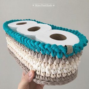 20 manualidades con trapillo y crochet fáciles y originales