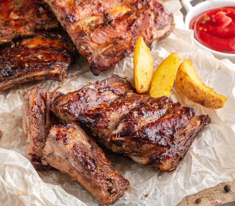 Receta de costillas al horno