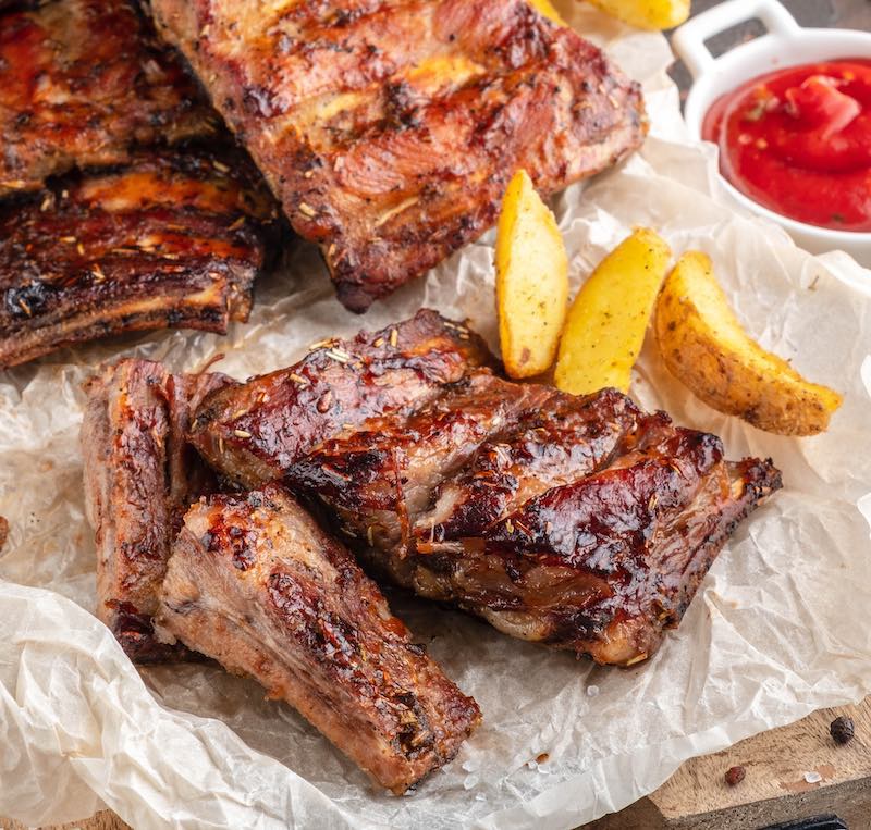 Receta de costillas al horno