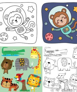 dibujos para colorear infantiles
