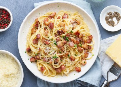 Espaguetis Carbonara