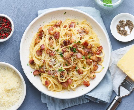 espaguetis carbonara