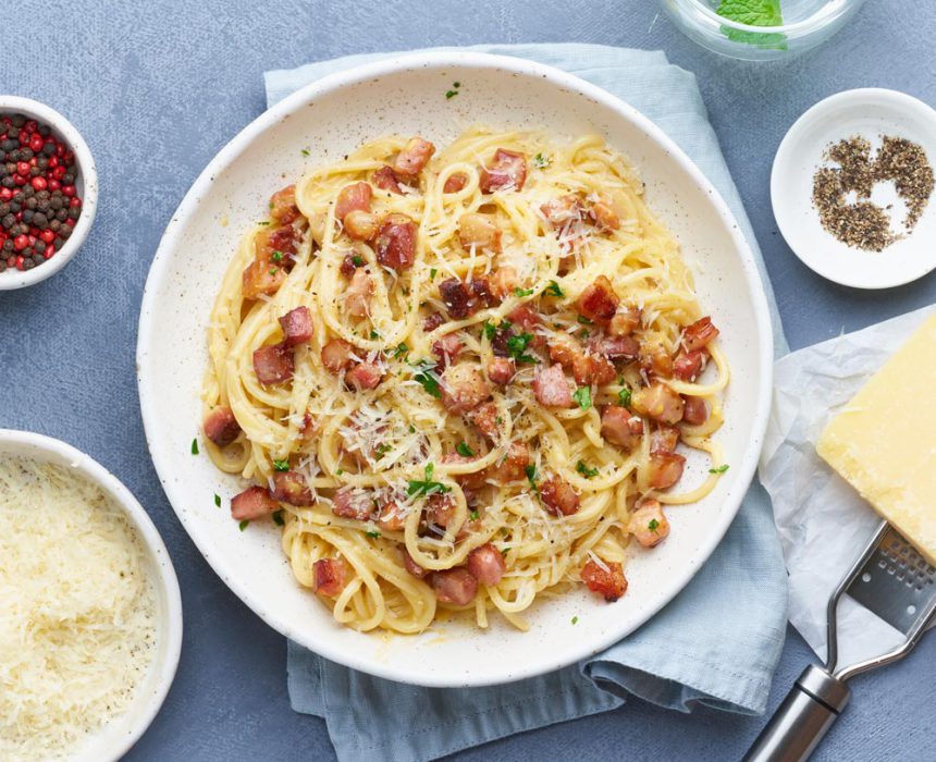 espaguetis carbonara