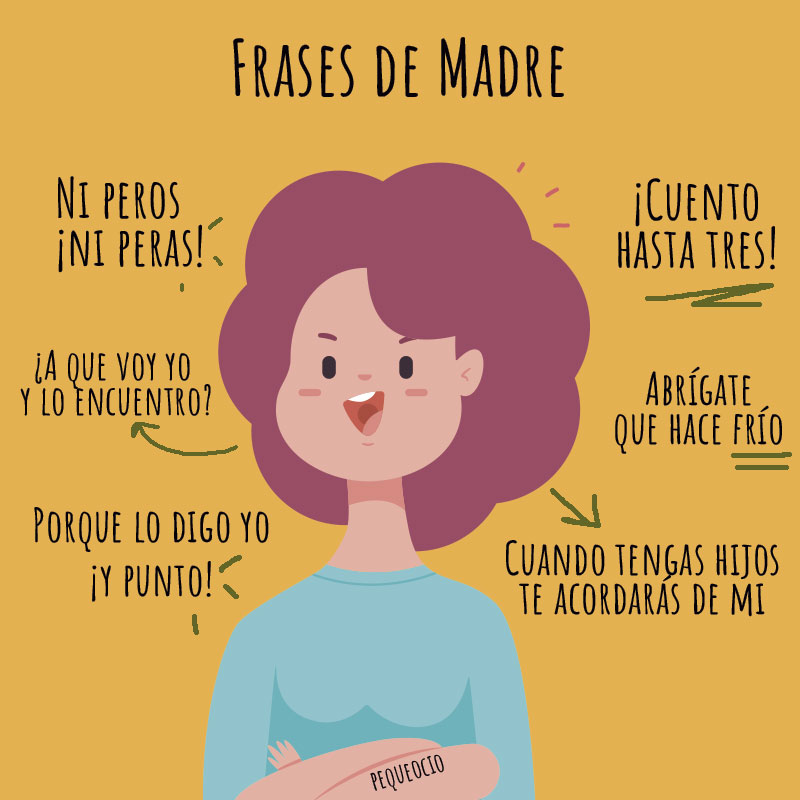 Las 20 frases para el DÍA DE LA MADRE más bonitas Pequeocio