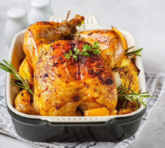 Pollo al horno fácil