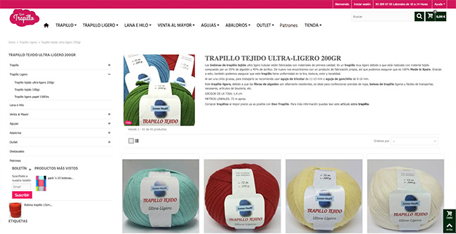 Tienda Online Trapillo