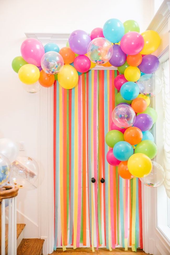 Sudor Sesión plenaria hueco Cómo decorar con GLOBOS tus fiestas de forma original - Pequeocio