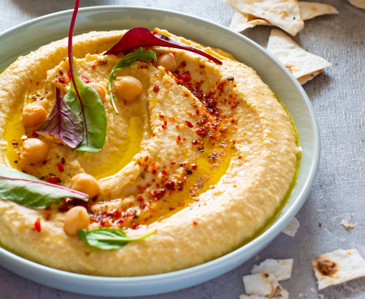 Receta Hummus Garbanzo