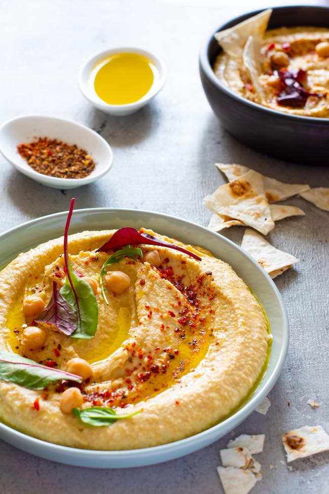 Hummus Casero De Garbanzos