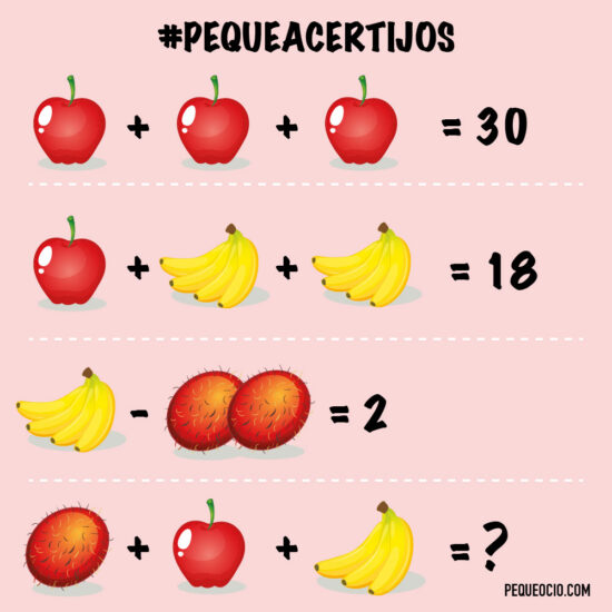 Acertijo Fruta